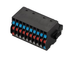 Розеточный разъем с пружинным соединением BL-I/O 3.50/30FP PNP LED SN BK BX (1789100000)