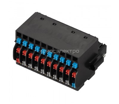 Розеточный разъем с пружинным соединением BL-I/O 3.50/30FP PNP LED SN BK BX (1789100000)