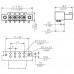 Розеточная колодка с соединением под пайку BCL-SMT 3.81/11/90LFI 1.5SN BK BX (1028830000)