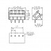 Вилочный разъем, соединение под пайку SL 5.08/22/135B 3.2SN OR BX (1605730000)