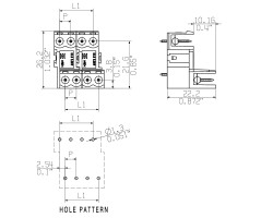 Вилочный разъем, соединение под пайку SLD 5.08V/20/180 3.2SN OR BX (1725730000)