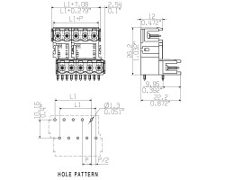 Вилочный разъем, соединение под пайку SLD 5.08V/42/90B 3.2 SN OR BX (1726470000)