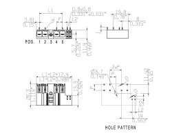 Вилочный разъем, соединение под пайку SV 7.62HP/03/270MSF3 SC/08R SN BK BX (1156220000)