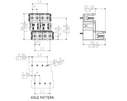 Вилочный разъем, соединение под пайку SLD 5.08V/18/180B 3.2SN OR BX (1726810000)