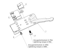 Экранирующая пластина BVF 7.62HP SH210 4-6 KIT (1118490000)