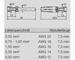 Обжимной контакт HDC-C-HE-BM4.0AU (1651510000)