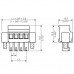 Розеточный разъем с винтовым соединением BCZ 3.81/03/90F SN BK BX (1798140000)