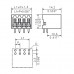 Вилочный разъем, соединение под пайку S2L-SMT 3.50/22/90G 3.2SN BK RL (1807550000)