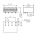 Вилочный разъем, соединение под пайку SU 10.16HP/09/90G 3.5AG BK BX (1813400000)