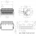 Розеточный разъем с пружинным соединением BL-I/O 3.50/30LR PNP LED SN BK BX (1000570000)