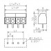 Клемма печатной платы PM 5.08/04/90 3.5SN BK BX PRT (1145830000)