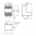 Вилочный разъем, соединение под пайку SCDV 3.81/12/90G 3.2SN OR BX (1032140000)
