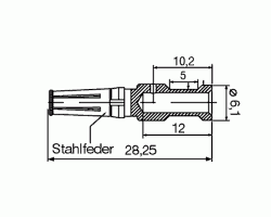 Обжимной контакт HDC-C-M3-BM2.5AG (1698150000)