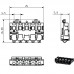 Штекерный соединитель печатной платы SR-SMD 4.50/05/90 AU BK BX (1155840000)