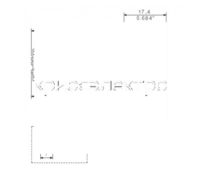 Клемма печатной платы LMZFL 7/04/135 3.5SN BX SO (1268830000)