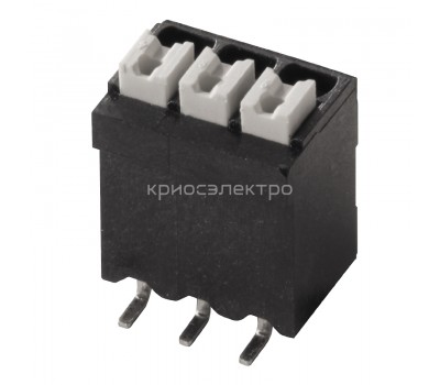 Клемма печатной платы LSF-SMD 3.50/02/180 SN BK RL (1250360000)