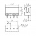 Вилочный разъем, соединение под пайку SLA 05/180 3.2SN OR BX (1239860000)