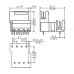 Вилочный разъем, соединение под пайку SLAD 4/180 3.2SN OR (1320860000)