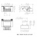 Розеточный разъем с пружинным соединением BLF 5.08HC/02/180LH SN BK BX (1014730000)