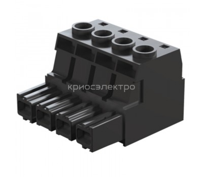 Розеточный разъем с винтовым соединением BUZ 10.16HP/02/180 AG BK BX PRT (1131460000)