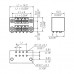 Вилочный разъем, соединение под пайку SCDN-THR 3.81/08/90F 3.2SN BK BX (1039460000)