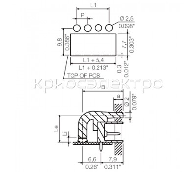 Индикация SC 3.81 FLA 2.3/14.25 (1979750000)