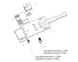 Экранирующая пластина BVF 7.62HP SH180 4-6 KIT (1118470000)