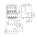 Вилочный разъем, соединение под пайку SLDV-THR 5.00/08/180G 3.2SN BK BX (1862370000)