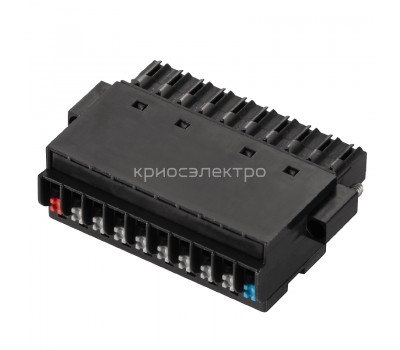 Розеточный разъем с пружинным соединением BL-I/O 3.50/10FP PNP LED SN BK BX (1789080000)