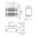 Вилочный разъем, соединение под пайку SCDN 3.81/16/90F 3.2SN OR BX (1041020000)
