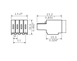 Розеточный разъем BLIDCB 3.50/08/- SN BK BX (1770730000)