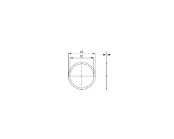 Кольцо уплотнительное GWDR M25-PO (1777950000)