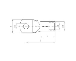 Кабельный наконечник трубчатый KP-M6/-25 (1497970000)