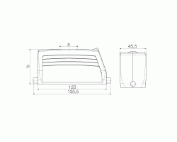 Корпус HDC 64D TOLU 1PG29G (1662630000)