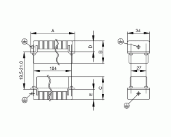 Вставка HDC HE 24 MC 25-48 (1226400000)