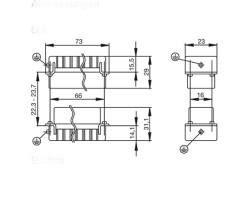 Вставка HDC HA 16 MC (1873890000)