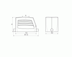 Корпус HDC 24D TOLU 1M25G (1787340000)