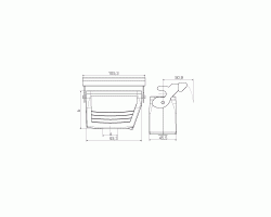 Корпус HDC 40D KLU 1M25G (1787220000)