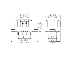 Скоба экрана RSV1,6 LBF6 GR 3,2 SN (1441700000)