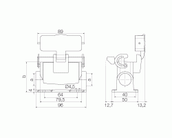 Корпус HDC 16A SDLU 2M20G (1788790000)