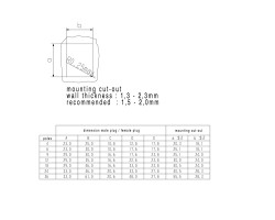 Скоба экрана RSV1,6 B12 TGY BX (1218150000)