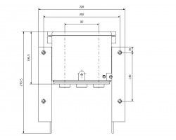 Промышленный разъем HDC HP550 KIT 6F150 (1214730000)