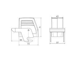 Корпус HDC 24D TSZO 1M25G (1903610000)