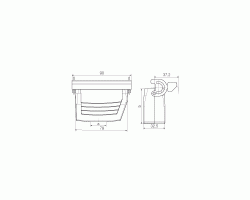 Корпус HDC 16A KLU 1M25G (1788800000)