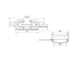 Корпус HDC 10B DMDQ 2QB (1665240000)