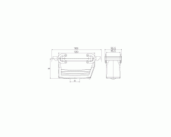 Корпус HDC 24B KBU 1PG21G (1661720000)