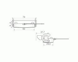 Корпус HDC 10A DODL 1LB (1665890000)