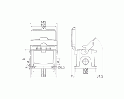 Корпус HDC 48B SDLU 2PG29G (1667560000)