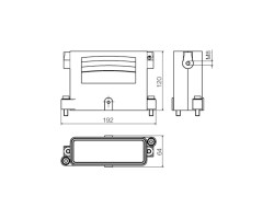 Корпус HDC IP68 HP 24B TO (1079930000)