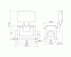 Корпус HDC 10B SDBO 1M20G (1901490000)